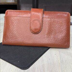 Vintage Mundi Brown Leather Wallet